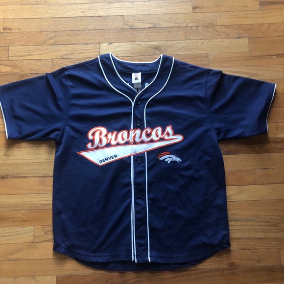 broncos baseball jersey